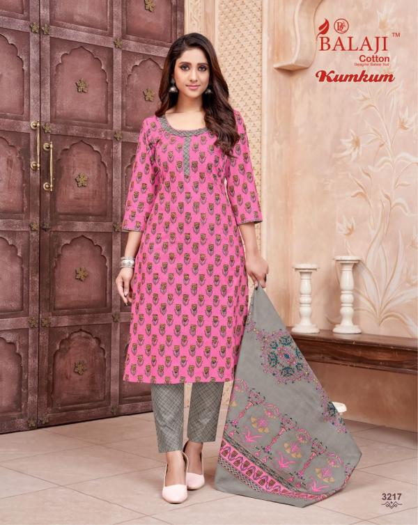 Balaji Kumkum Vol-32 Designer Kurti Bottom With Dupatta